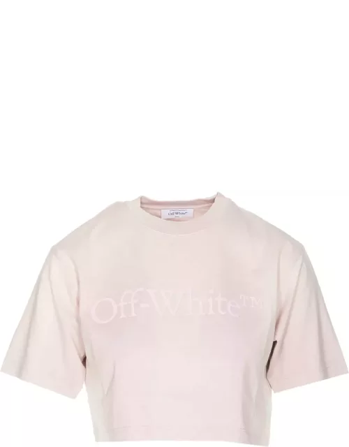 Off-White Laundry Cropped T-shirt