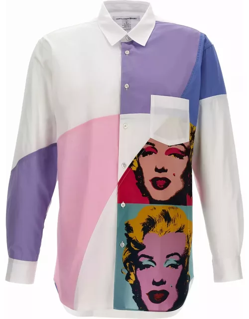 Comme des Garçons Shirt andy Warhol Shirt