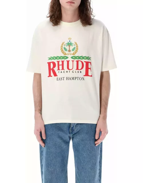 Rhude East Hampton Crest T-shirt