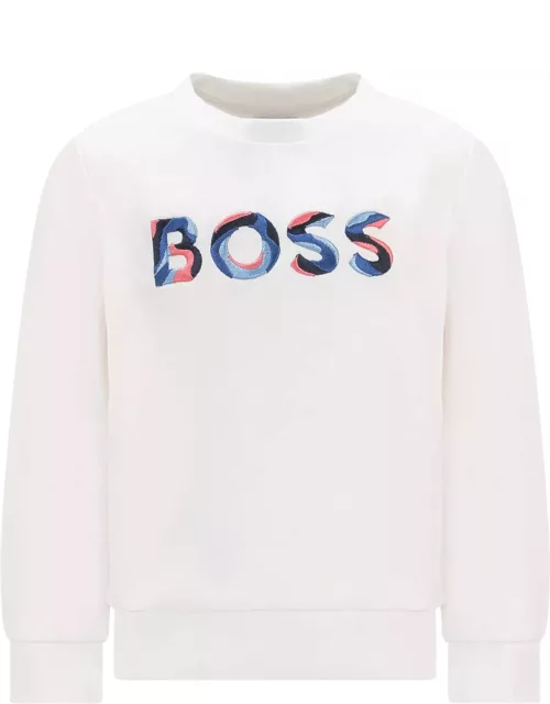 Hugo Boss Sweatshirt With Embroidery
