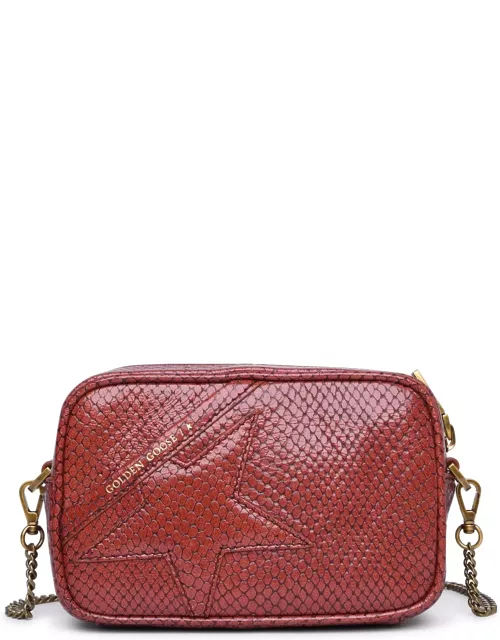 Golden Goose star Mini Bag In Brown Leather