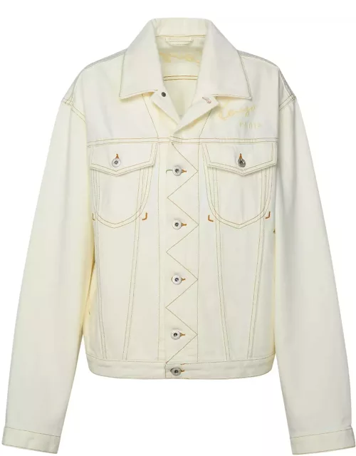 Kenzo Ivory Cotton Jacket