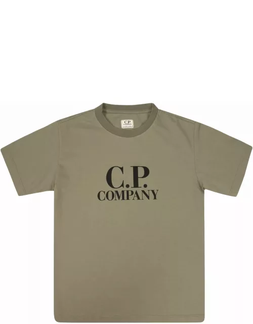 C.P. Company T-shirt With Goggle Print On The Back