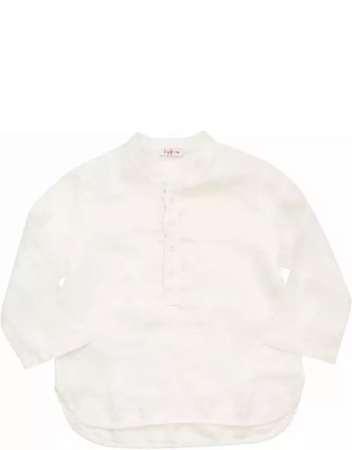Il Gufo Linen Korean Shirt