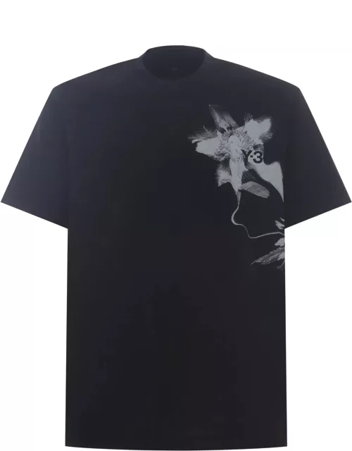 T-shirt Y-3 graphic Made Of Cotton Jersey