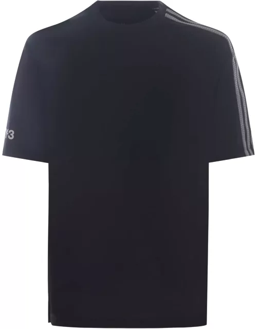 T-shirt Y-3 3-stripes Made Of Cotton
