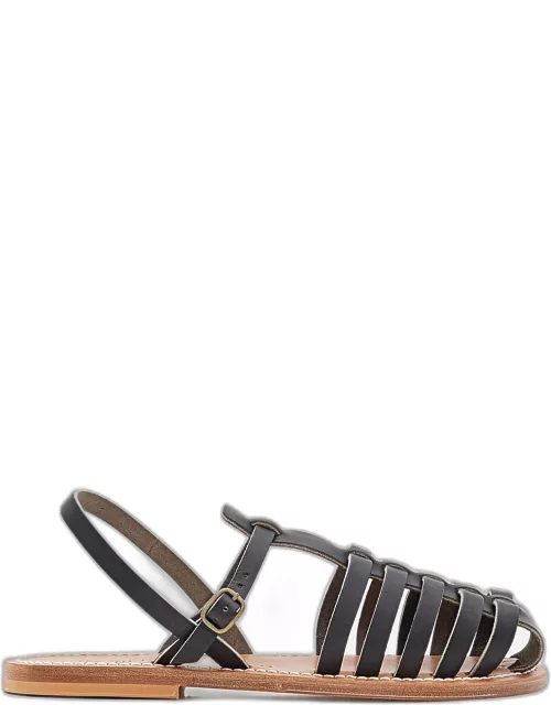 K.Jacques Adrien Leather Sandal