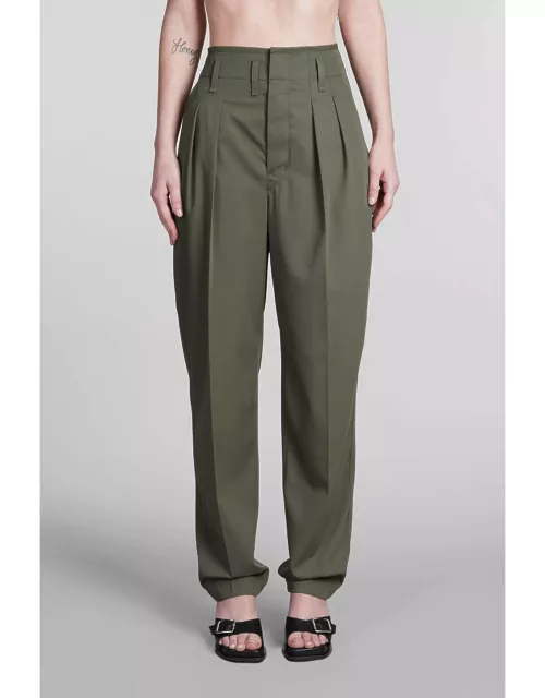 Lemaire Pants In Green Woo