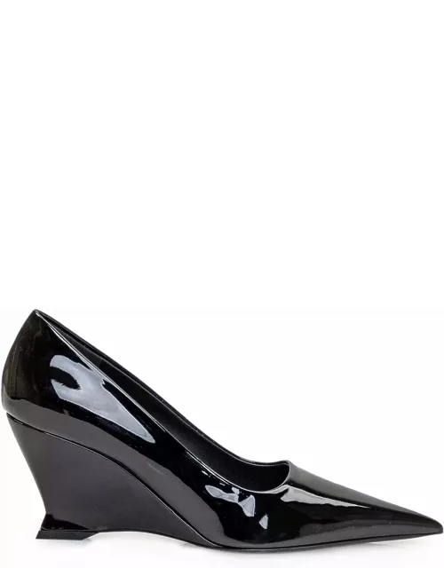 Ferragamo Pumps With A Wedge Hee