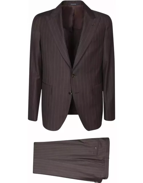 Tagliatore Vesuvio Brown/beige Suit