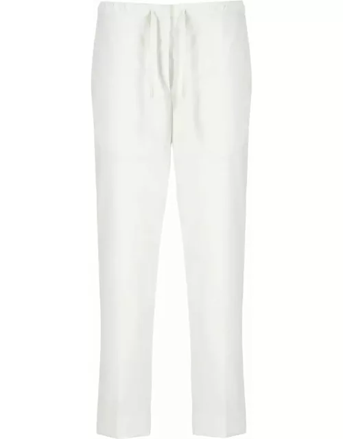 Jil Sander Cropped Cotton Trouser