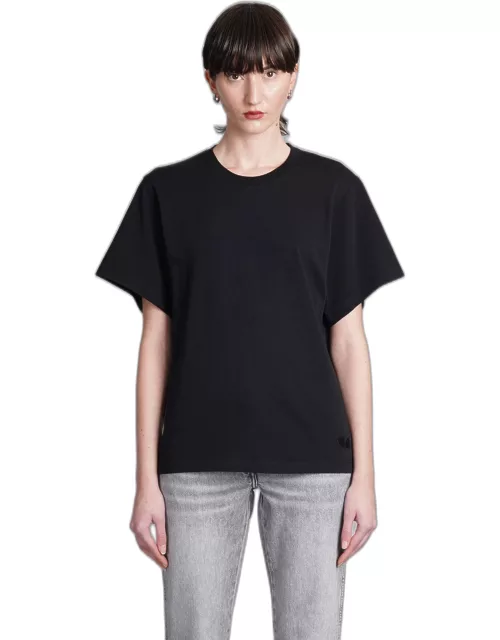 IRO Edjy T-shirt In Black Cotton