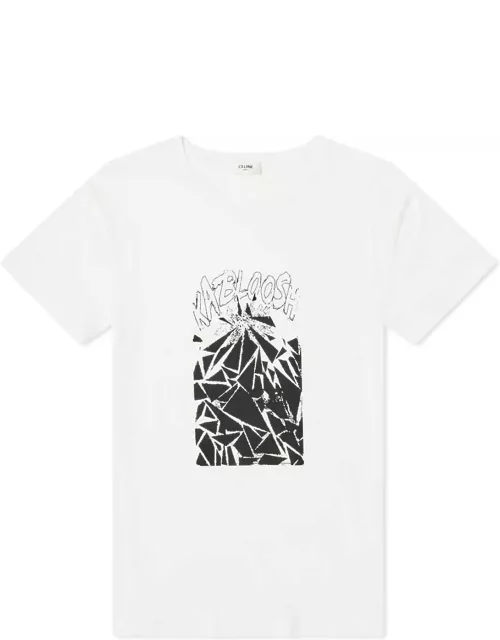 Celine Printed Cotton T-shirt