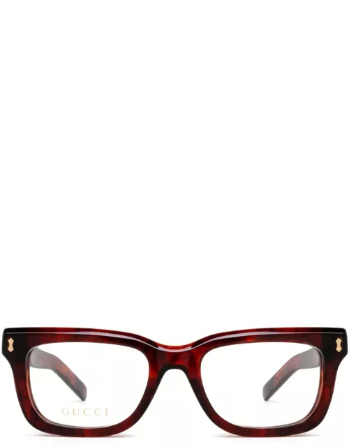 Gucci Eyewear Gg1522o Havana Glasse