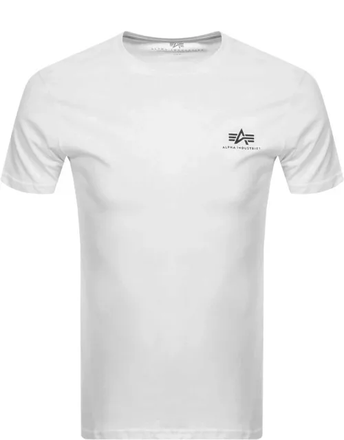 Alpha Industries Basic Logo T Shirt White