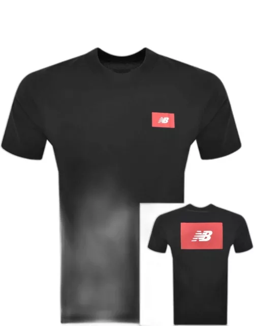 New Balance Logo T Shirt Black