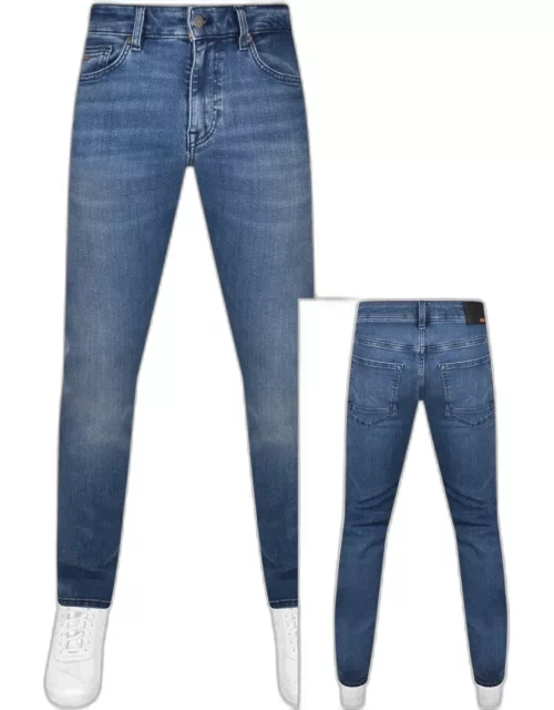 BOSS Delaware Slim Fit Jeans Blue