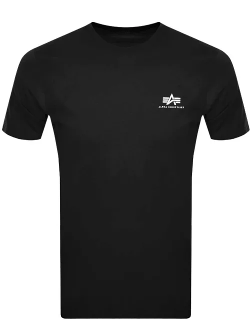 Alpha Industries Basic Logo T Shirt Black