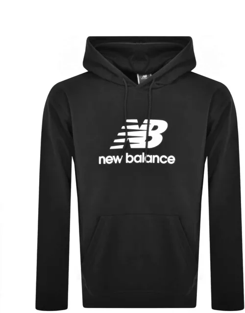 New Balance Sport Essentails Logo Hoodie Black