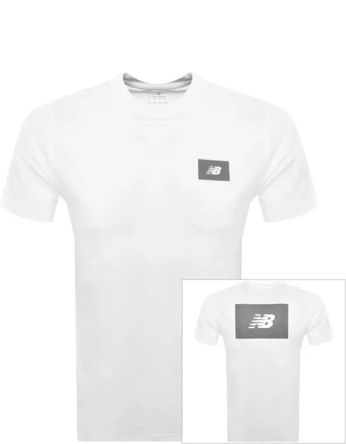 New Balance Logo T Shirt White