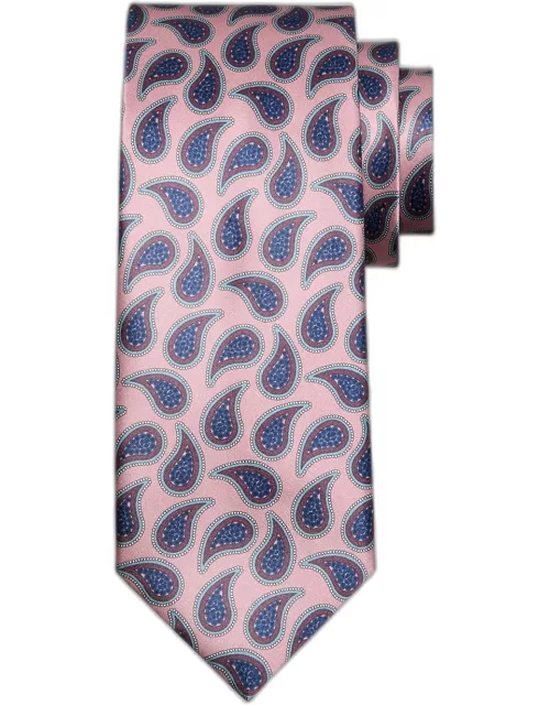 Men's Silk Paisley-Print Tie