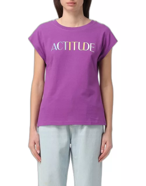 T-Shirt ACTITUDE TWINSET Woman colour Violet