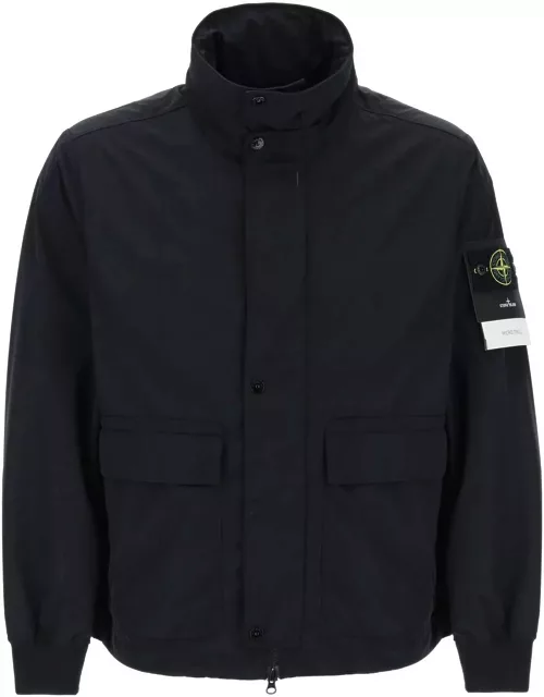 STONE ISLAND Micro Twill jacket with extractable hood