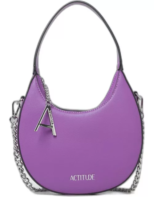 Shoulder Bag ACTITUDE TWINSET Woman colour Violet