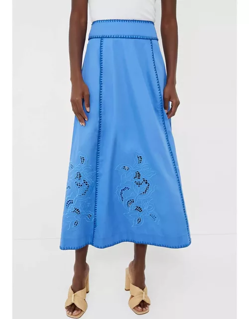 Blue Rosalie Skirt