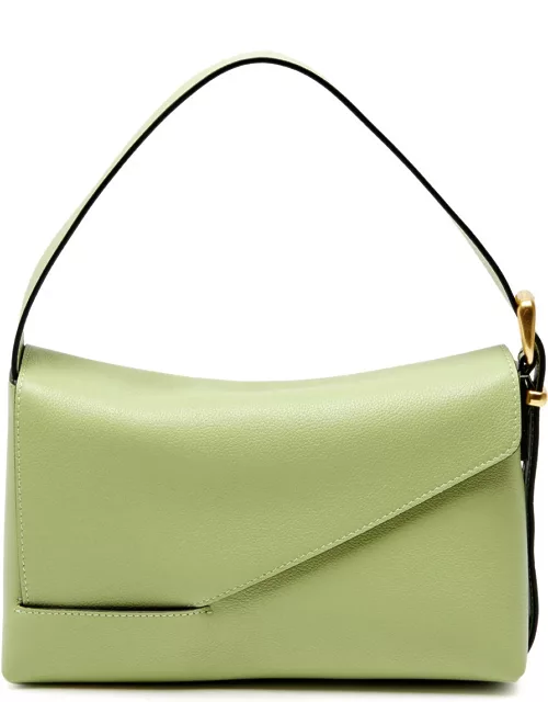 Wandler Oscar Leather Shoulder bag - Light Green