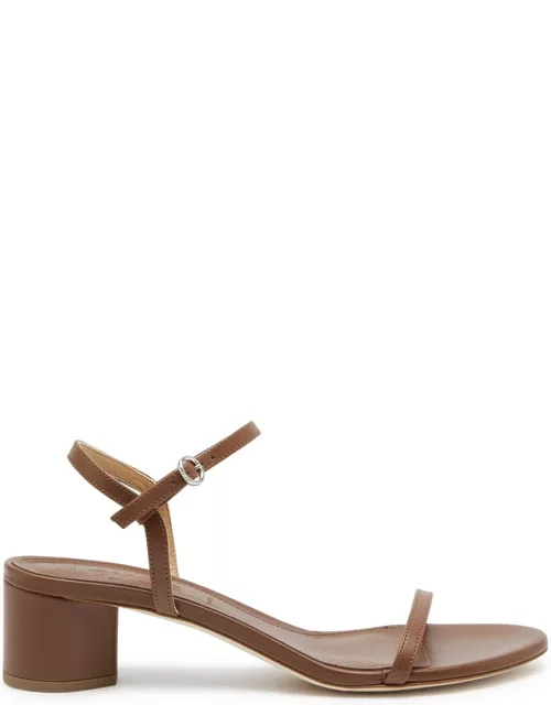Aeyde Immi 45 Leather Sandals - Brown - 36 (IT36/ UK3)