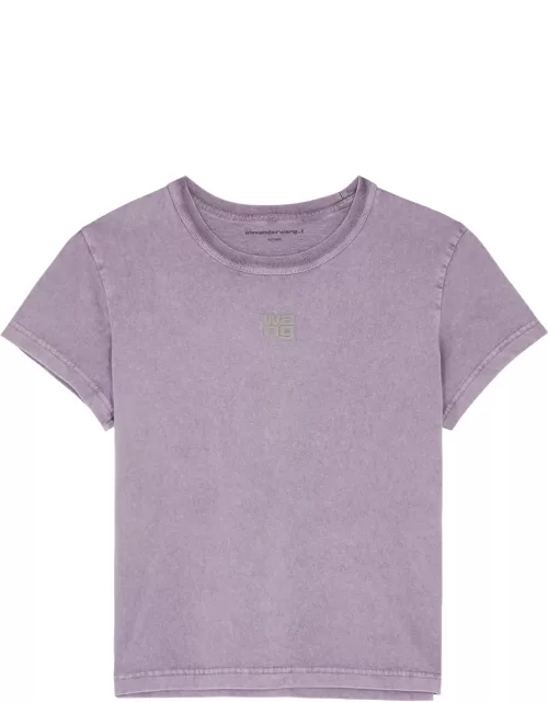 Alexanderwang. t Logo Cotton T-shirt - Lilac - M (UK12 / M)