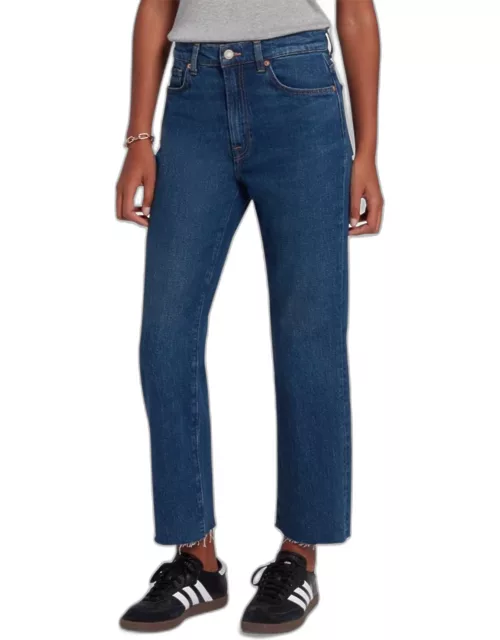 Logan Stovepipe Cropped Jean