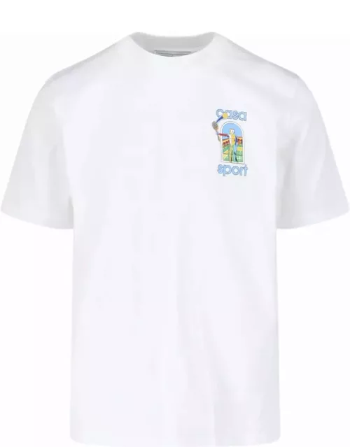 Casablanca Le Jeu Colore Cotton T-shirt