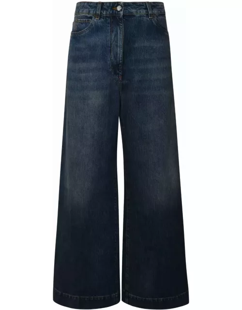 Etro Blue Cotton Jean