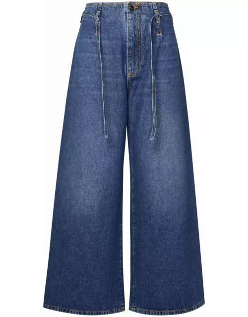 Etro Light Blue Cotton Jean