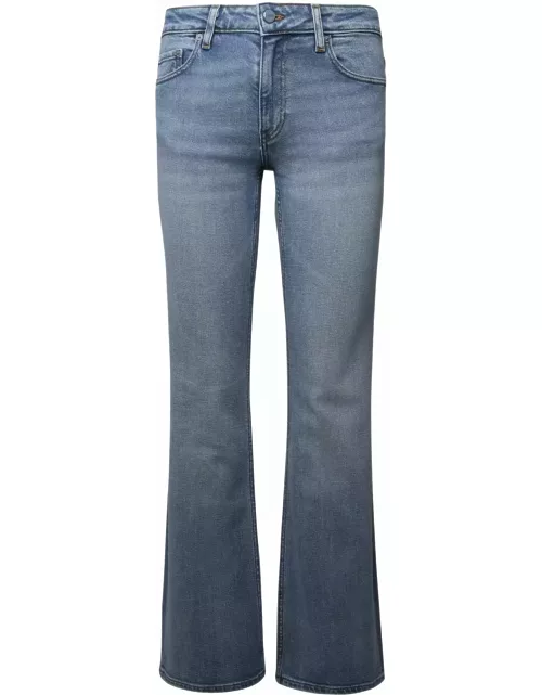 Ganni Blue Cotton Jean
