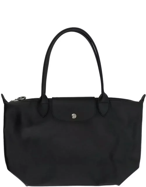 Longchamp Le Pliage Xtra Snap-buttoned Medium Tote Bag
