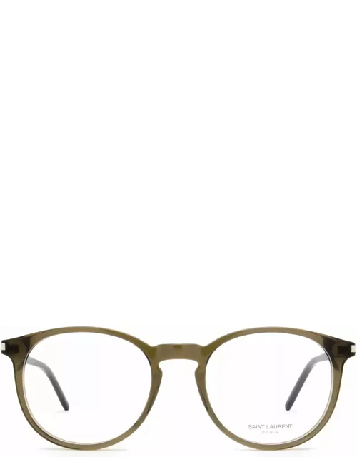Saint Laurent Eyewear Sl 106 Green Glasse