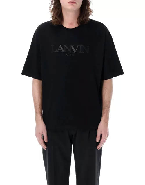 Lanvin Embroidered Logo T-shirt