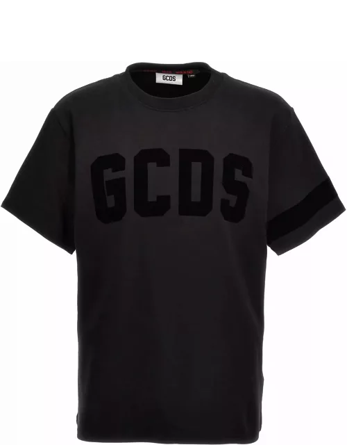 GCDS Velvet Logo T-shirt