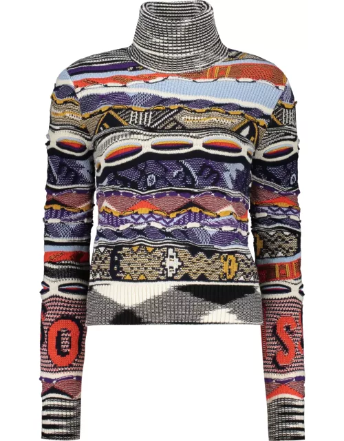 Missoni Wool Blend Turtleneck Sweater
