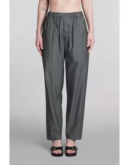 Lemaire Pants In Green Cotton