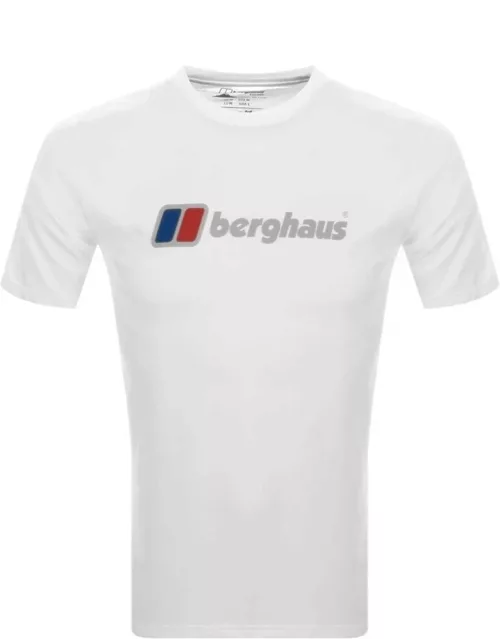 Berghaus Logo T Shirt White