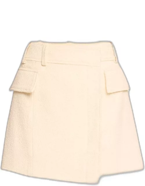 Cora Textured Mini Skirt