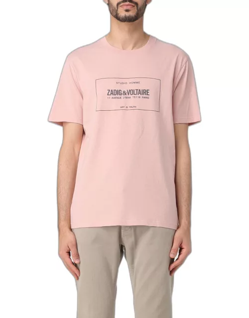 T-Shirt ZADIG & VOLTAIRE Men colour Pink