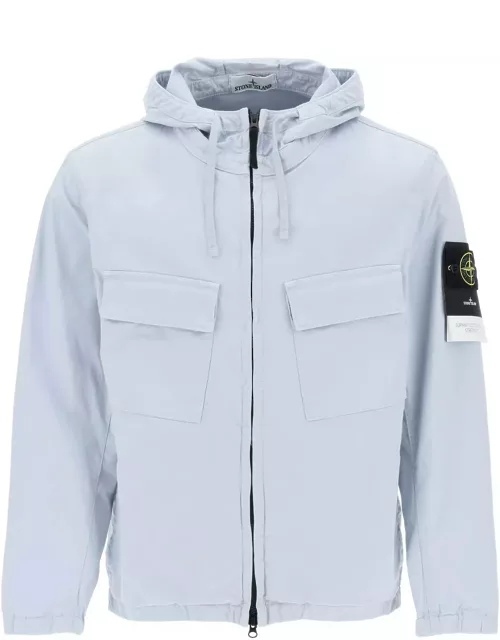 STONE ISLAND Supima Cotton Twill Stretch-TC jacket
