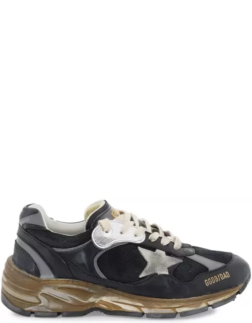 GOLDEN GOOSE Dad-star sneakers in mesh and nappa leather