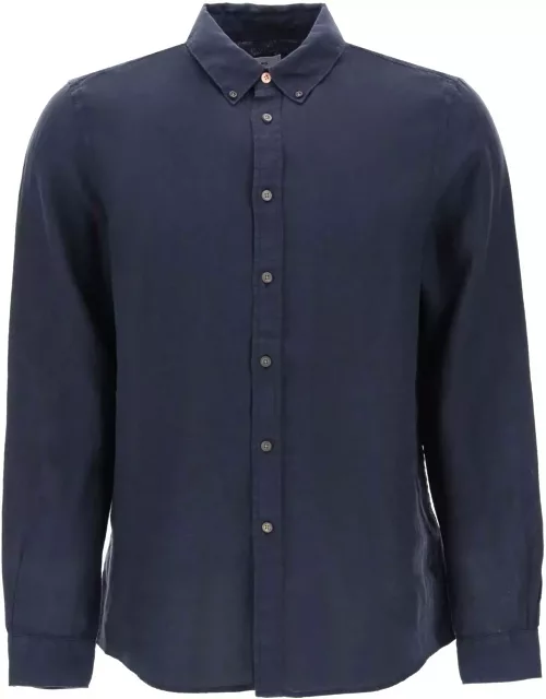 PS PAUL SMITH linen button-down shirt for