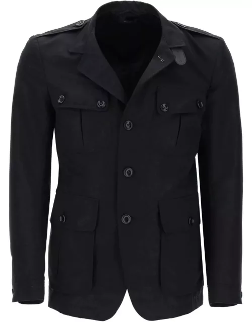 TOM FORD Cotton and nylon field jacket